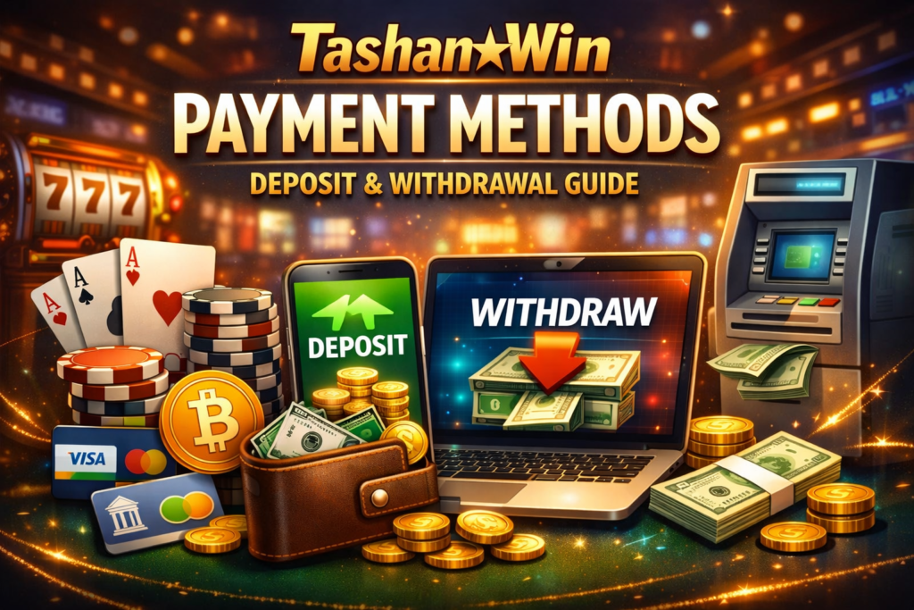 Tashan Win Payment Methods – Deposit & Withdrawal Guide