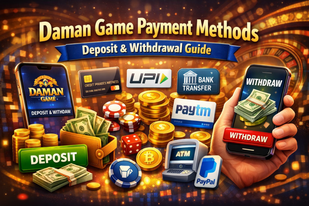 Daman Game Payment Methods – Deposit & Withdrawal Guide
