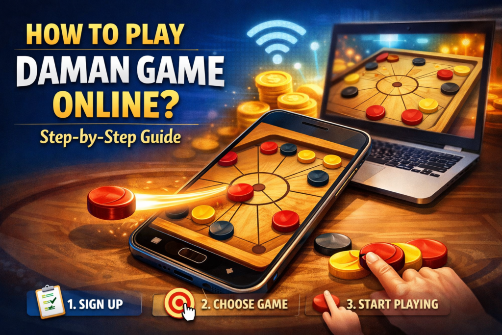 How to Play Daman Game Online? Step-by-Step Guide