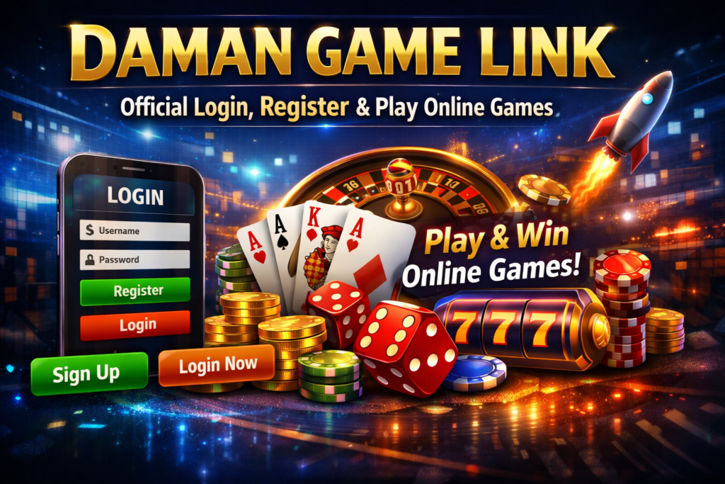 Daman Game Link – Official Login, Register & Play Online Games